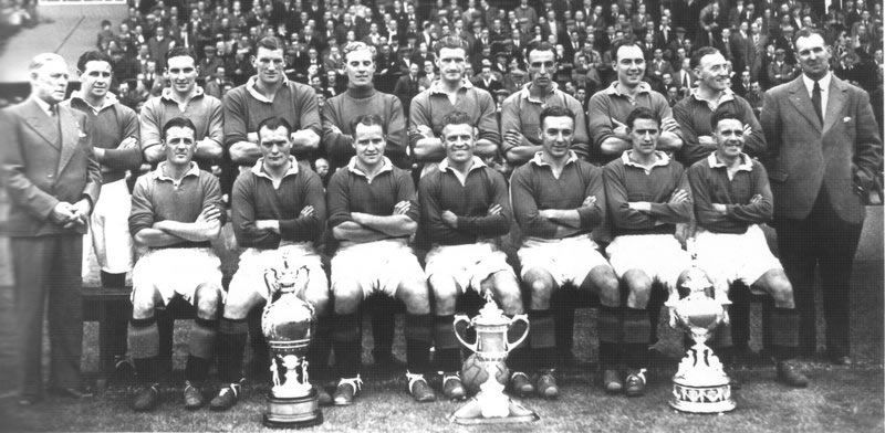 1948/49 Treble Winning Team